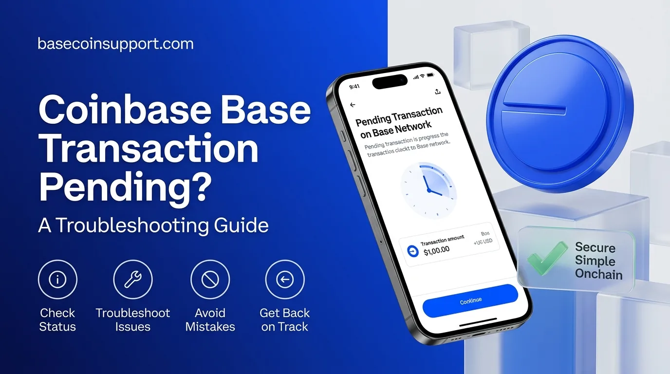 Coinbase Base Transaction Pending? A Troubleshooting Guide