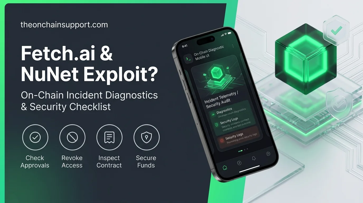 Fetch.ai and NuNet Exploit: What On-Chain Users Should Check