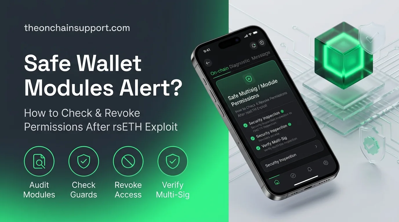 Safe Wallet Modules After the rsETH Exploit: How to Check Permissions